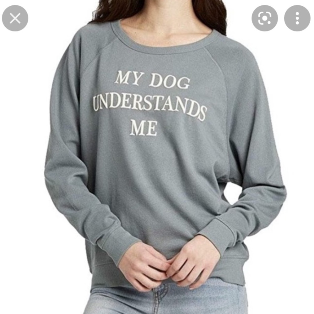 Grayson/Threads My Dog Understands Me Pullover Size M